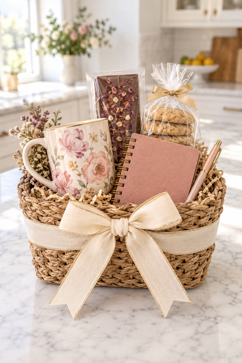 Birthday Bright — gift basket by Heartfelt by Sally